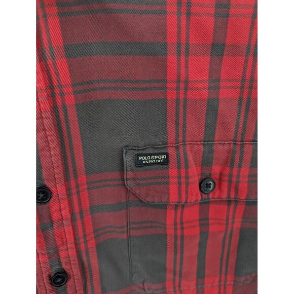 Big Mac VTG Men's Quilted Lined Plaid Flannel Jacket Shirt Medium Tall, Made USA - Picture 7 of 11